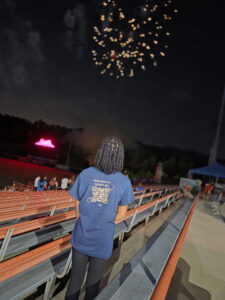 Fireworks at the ballpark